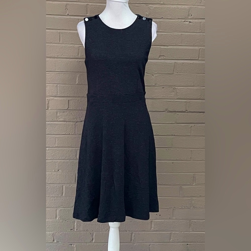 LOFT NWT Gray sleeveless dress 10